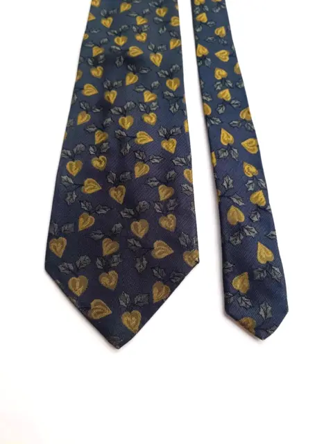 Cravatta Moschino Vero Vintage Seta Tie Silk Reine Seide Krawatte Collezione