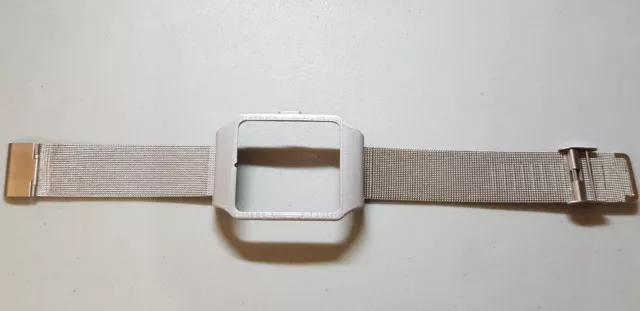 Sony SmartWatch 3 SWR50  Silver Housing (Adapter) & Silver Metal Mesh Strap