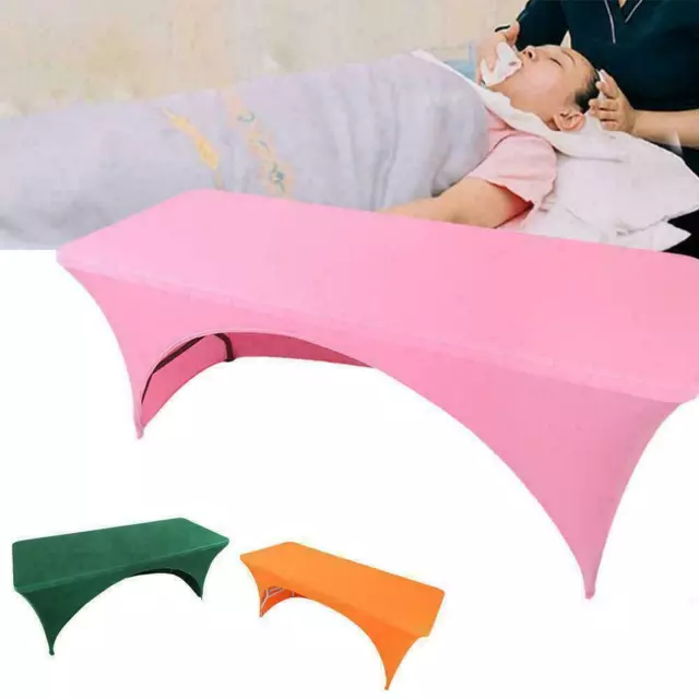 Sábana cubierta de cama spas elástica para masaje de salón de belleza masaje de pestañas. R7T7