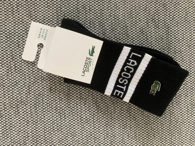 chaussettes lacoste noires 41/46 kiffeur