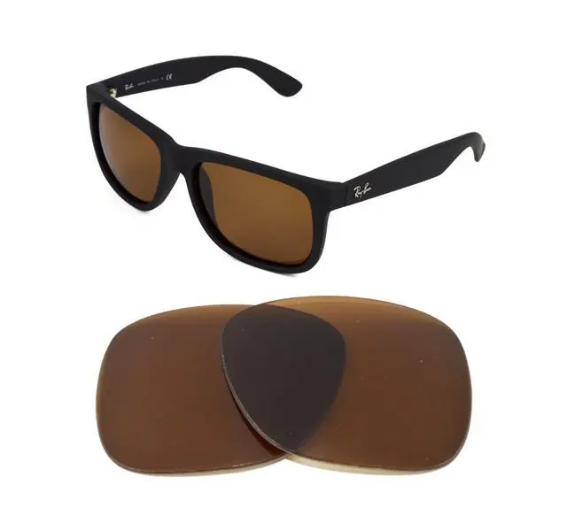 Nuove lenti polarizzate di ricambio B15 per occhiali da sole Ray Ban Ban RB4221 50 mm
