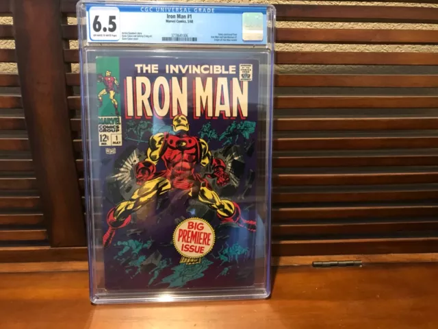 1968 Marvel The Invincible Iron Man #1 Silver Age First Issue CGC 6.5