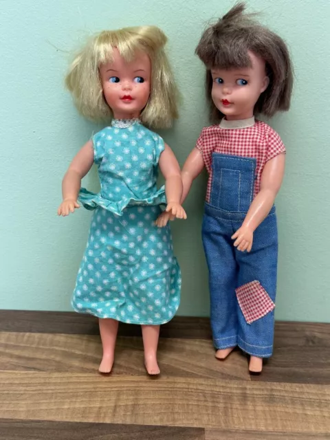 vintage 1960s  sindy & patch dolls and a variety of clothing