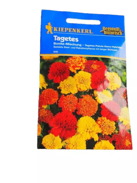 Studentenblumensamen Studentenblumen Tagetes Kiepenkerl Bonita ca. 400 Samen