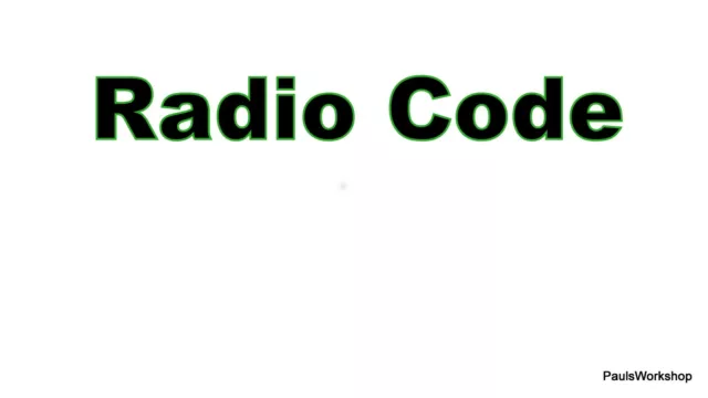 Radio Code DELPHI FAMAR FUEGUINA S.A ,code from serial GM RENAULT FIAT VW