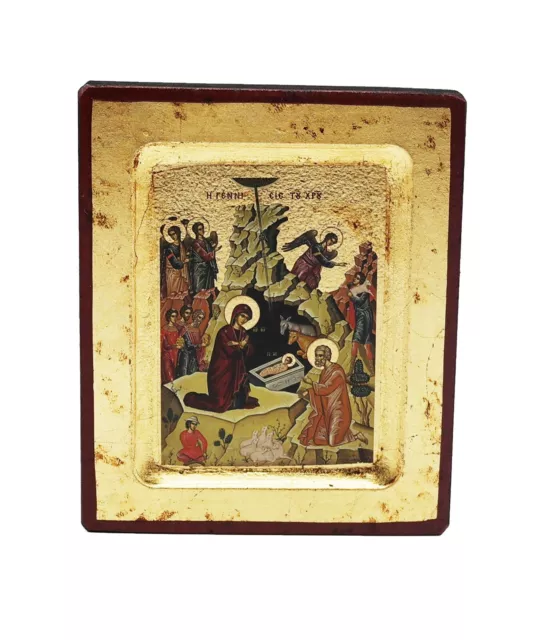 Prophet Elijah Icon Handmade Greek Orthodox Icon Of Saint Elias Byzantine Art Wall Hanging On Wood Plaque Icon Religious Gift 22x16cm