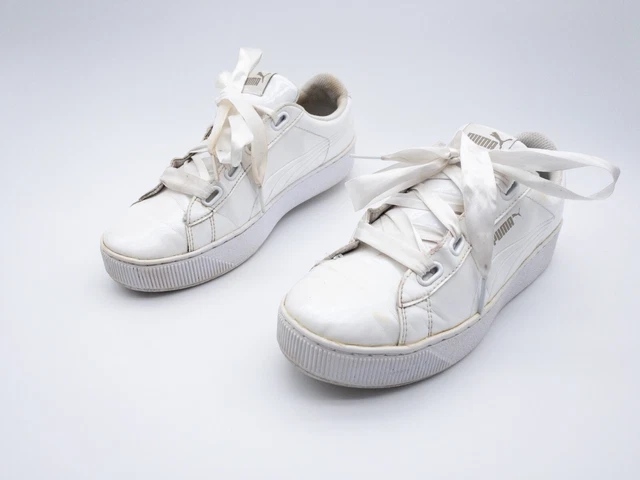 Puma vikky plateforme blanche outlet