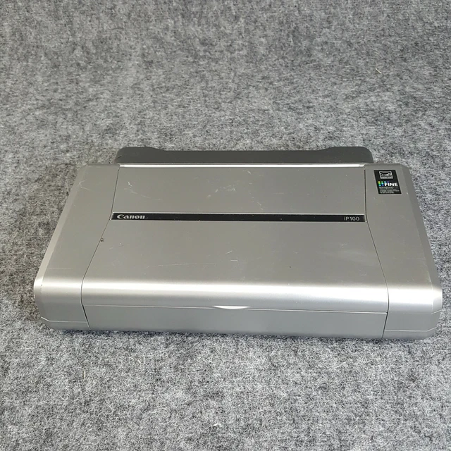CANON PIXMA IP100 Mobile Inkjet Printer No Power Cord Not tested