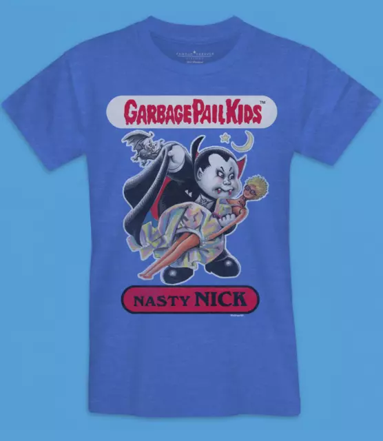 Men's Garbage Pail Kids NASTY NICK T Shirt S M L XL XXL Retro 80s Official Top
