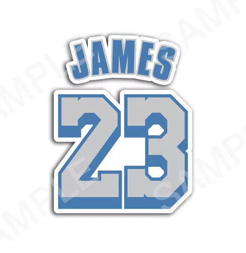 Los Angeles Lakers 23 Lebron James v42 Gift For Fan Self Adhesive