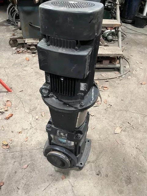 Grundfos CR 64-1 A F A V HQQV 5.5kW Vertical Multi-Stage Pump 415V