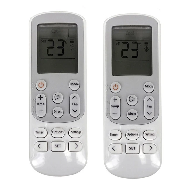 2X Austausch Der Klimaanlagen Fernbedienung Direkt für  DB93-14643S DB93-151V4Q7