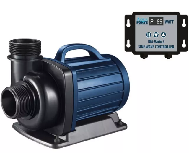 Aquaforte DM-Vario S 10000 Pond Pump Adjustable Flow Rate For Energy Savings