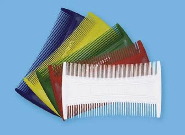 Durable Double Sided Nit Comb For Head Lice - For Children, Adults And Pets