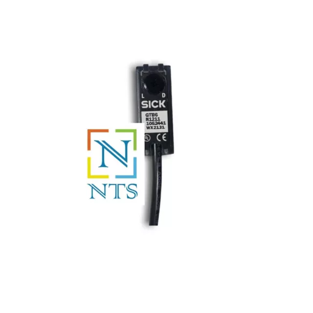 New SICK GTB6-N1212 / GTB6N1212 | Miniature photoelectric sensor 10~30 VDC, NPN.