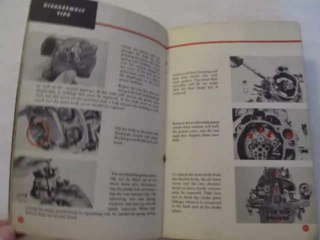 1955 Ford of Canada Mechanics Handbook Servicing Carburetors 3