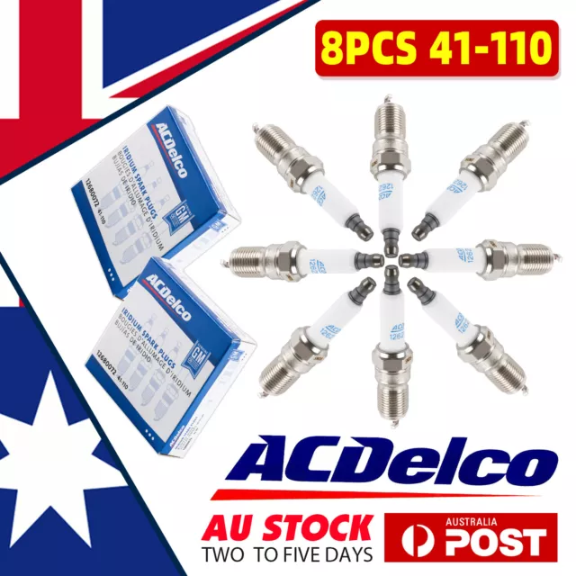 8* Genuine Iridium Spark Plugs Holden VT VX VY VZ VE VF SS V8 - LS1 LS2 LS3 L77