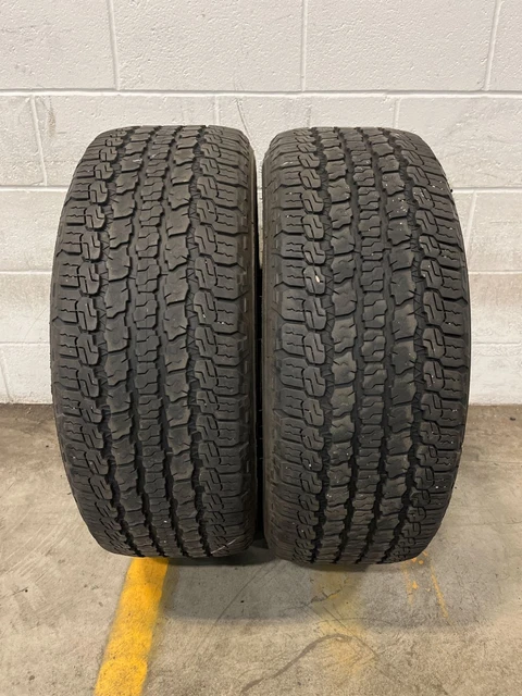 2x P265/50R20 Goodyear Wrangler All-Terrain Adventure 8/32 Used Tires 2x P265/50R20 Goodyear Wrangler All-Terrain Adventure 8/32 Used Tires
