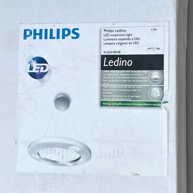PHILIPS Ledino LED Ceiling Light 41620 Hanging Suspension Lamp in Open Box