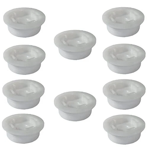 10 Pack of 2” Fine thread 55 gallon plastic drum bungs NPT Barrel bung cap for