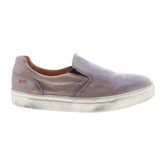 Bed Stu Hermione F319001 Womens Gray Leather Lifestyle Sneakers Shoes