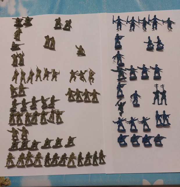 LOT SOLDATS 1/72 Revell Italieri Autre : 33 Soldats Infanterie