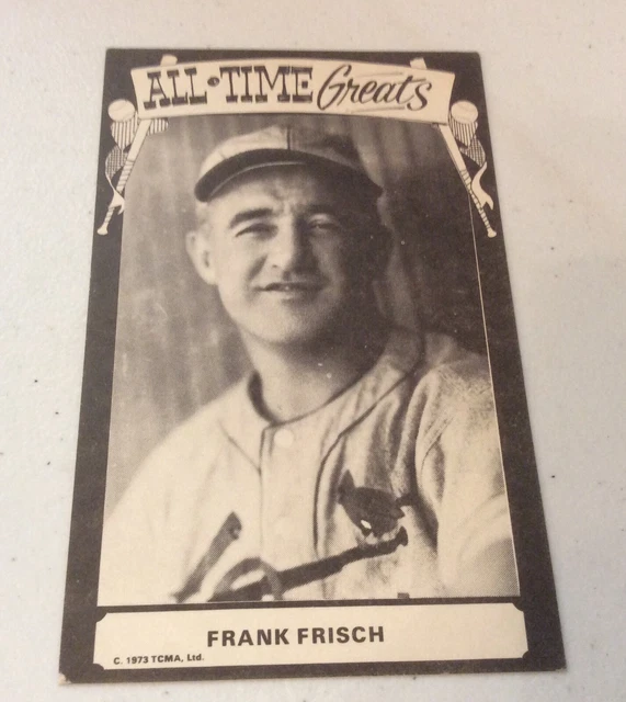 197380 TCMA ALLTIME Greats Postcard Frank Frisch Blank Back MLB