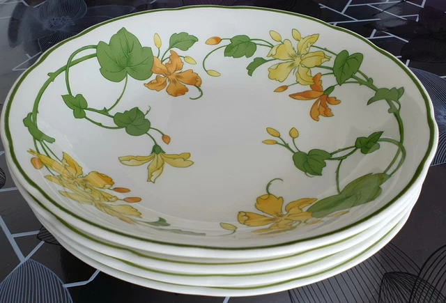 Villeroy Boch Geranium 4 Assiettes Creuses d'occasion ...