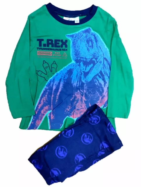 Pigiama Inverno Verde Jurassic World (27490)