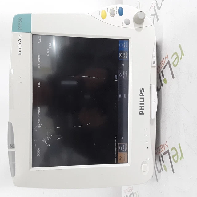 Philips Healthcare IntelliVue MP50 - M8004A Patient Monitor