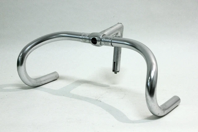 ANCIEN GUIDON ET Potence Alu Velo Ville Antique Bicycle Handlebars 1940