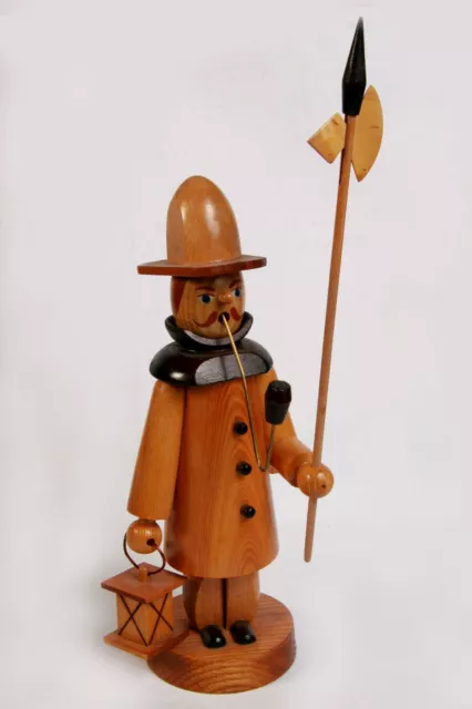 Räuchermännchen Nachtwächter Räuchermann-Räucherfigur Erzgebirge 34cm