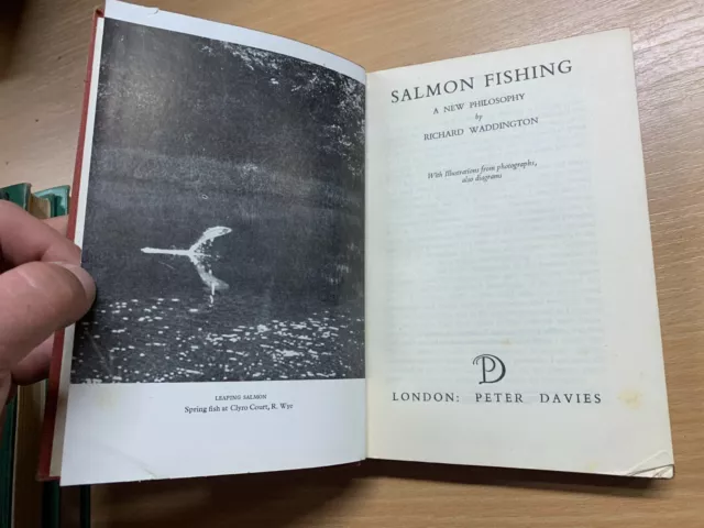 1947 1ST EDITION Salmon Fishing Richard Waddington Illustrated Book (P3)  $12.56 - PicClick AU