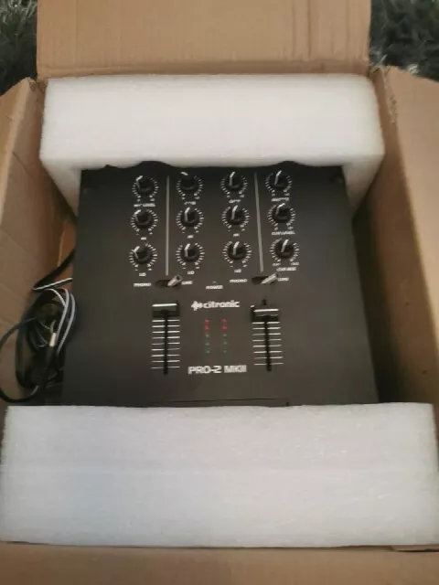 Citronic PRO-2 MKII 2-Channel DJ Mixer (172.752UK)