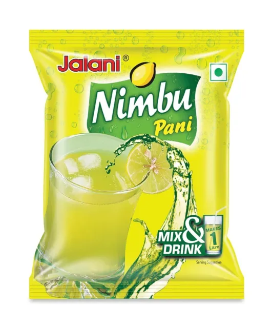 Jalani Nimbu Pani Mélange d'eau et de citron en poudre pour boissons...