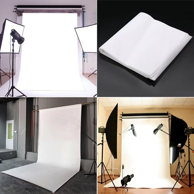 PHOTOGRAPHY PURE WHITE Vinyl Backdrop Cloth Studio Photo Background