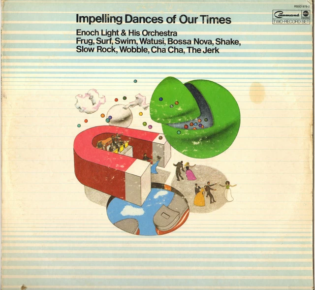 ENOCH LIGHT "IMPELLING Dances Of Our Times" Double Lp 1973 Command 979-2  Stereo EUR 12,00 PicClick FR