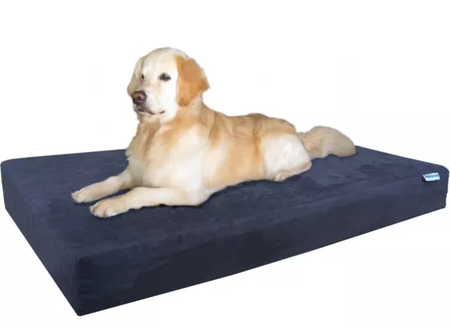 55"X37"X8" XXL Waterproof Orthopedic Gel Memory Foam Pet Bed for Extra Large Dog