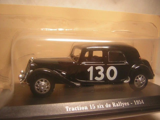 1/43 Citroen traction 15 six de Rallyes 1954