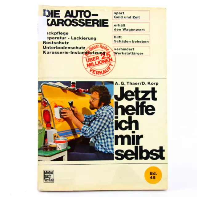 Buch Autokarosserie Jetzt helfe ich mir selbst 45 Gut