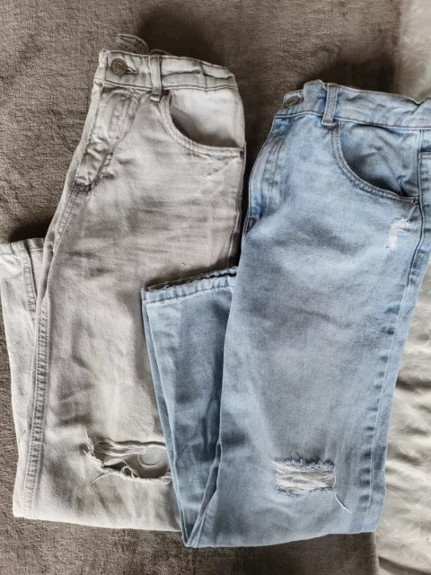 Pacchetto jeans mamma donna Zara gamba larga - età 11-12 anni
