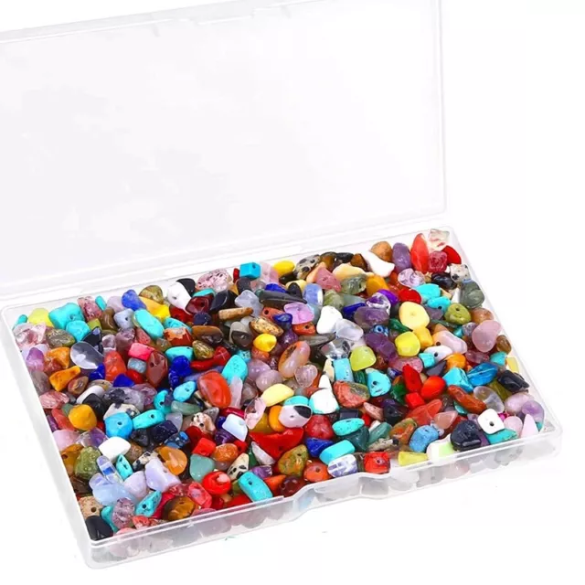 400 Pcs Crystal Gemstones Beads for Jewelry  Making, Jewelry Stone Chip9712