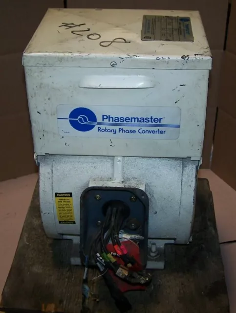 Kay Industries 2 Hp Rotary Phase Converter 00-182T-90  220/440