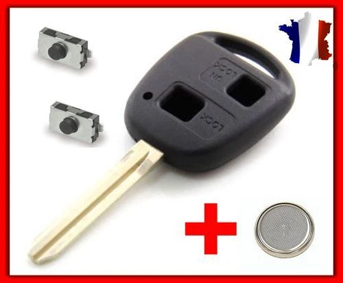 Coque De Télécommande De Clé Pour Toyota (RAV4, Prius, Corolla, Etc.) - Neuf