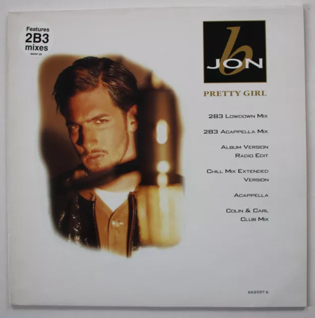 Jon B - Pretty Girl - 12" - Promo. 6 track EP