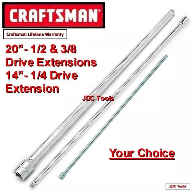 Craftsman Drive Tool Accessory Set 20 Piece