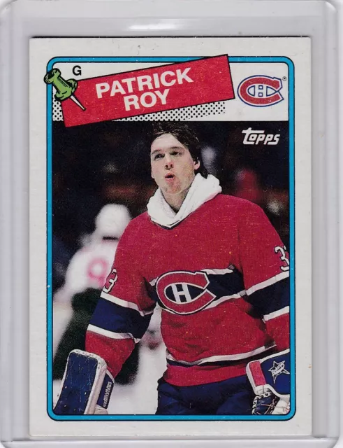 1991-92 O-Pee-Chee Hockey Card 270 Patrick Roy All Star Canadiens NmMt Free  Ship