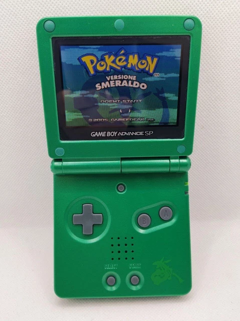 Gameboy Advance SP Edizione Rayquaza - Pokemon Center Giappone - Autentico (carrozzeria Nuova)