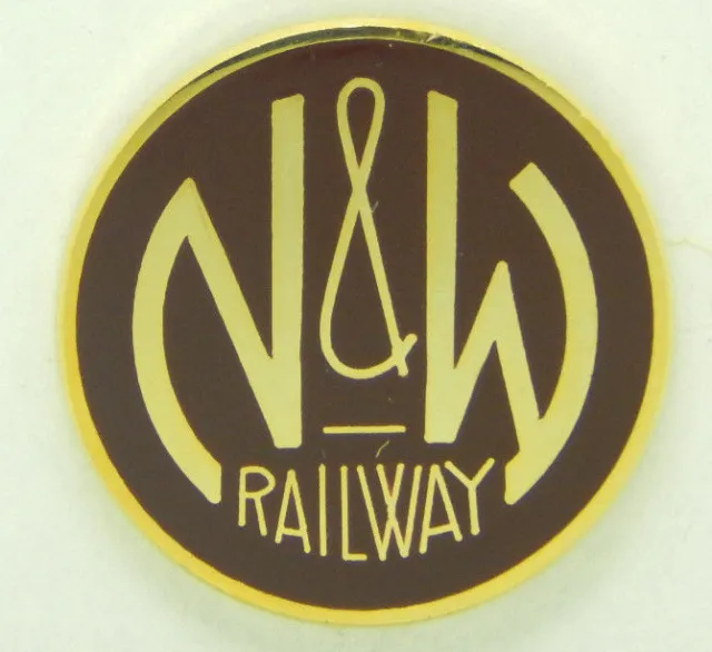 Railroad Hat-Lapel Pin/Tac -Norfolk & Western Railway (NW)  #1730 -NEW