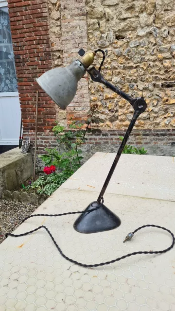 ANCIENNE LAMPE DE BUREAU GRAS RAVEL  « GRAS S.D.G.D. » N° 205  Old French Lamp